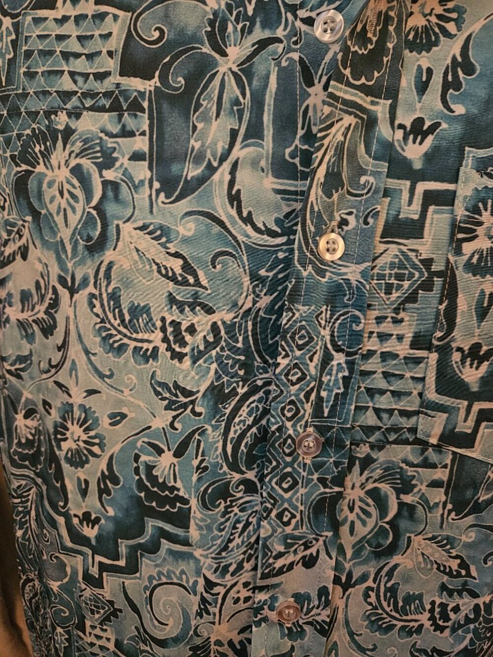 NEW with tag Men's Robert Graham Short Sleeve Shirt Size M Medium - Picture 4 of 7